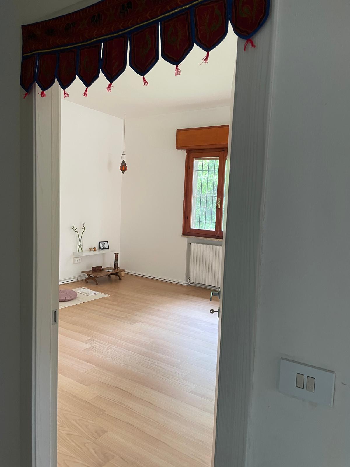 Ingresso della sala yoga
